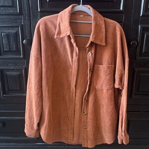 Woman’s Corduroy Jacket - Rust